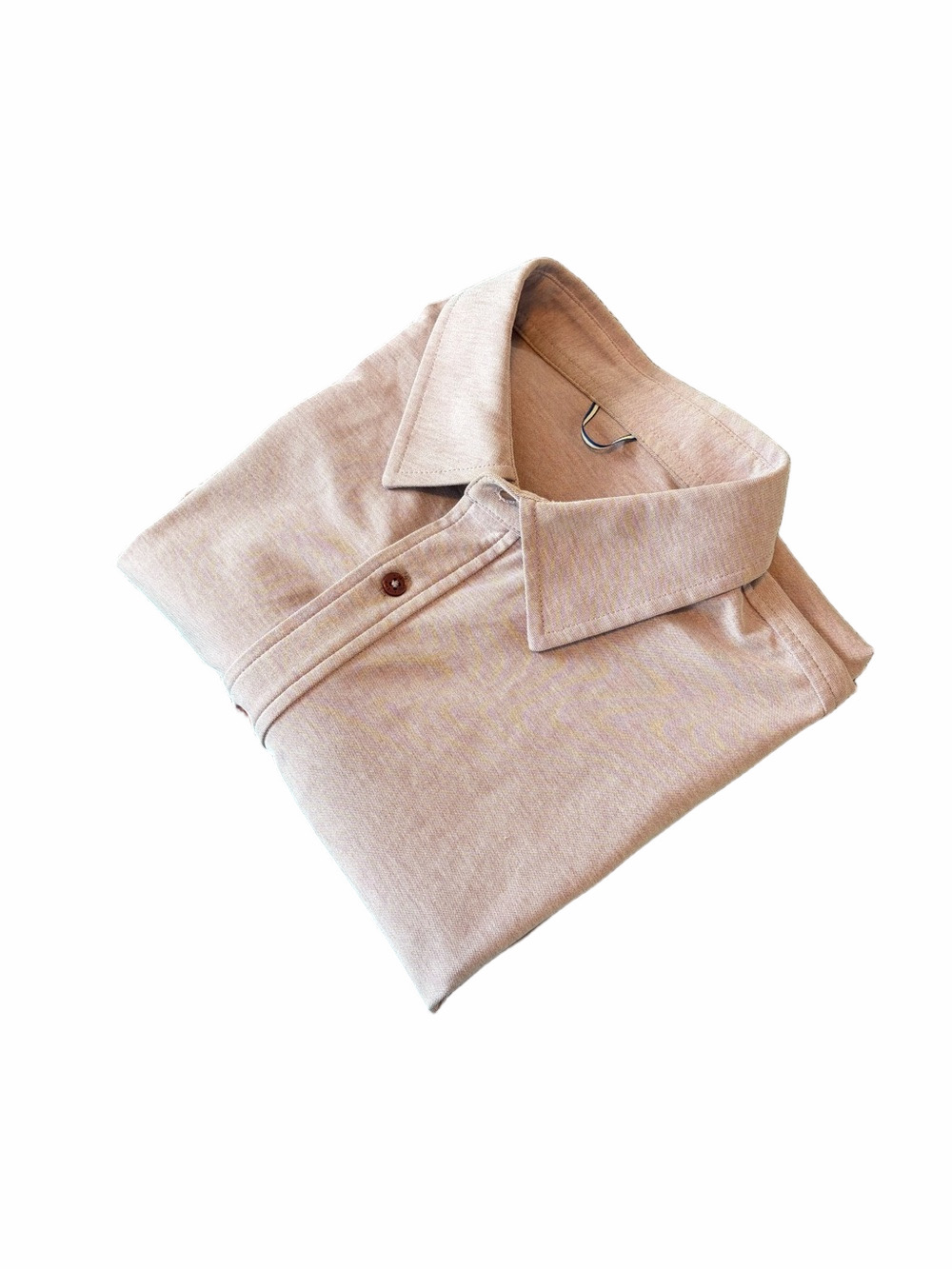 Kit and Ace Men's Classic Collared Polo Shirt - Light Pink Size Small